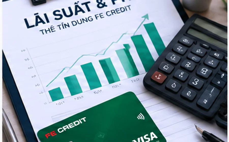 Lãi suất thẻ tín dụng FE Credit mới nhất