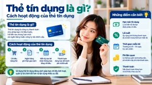 Thẻ tín dụng là gì? Cách hoạt động của thẻ tín dụng cho người mới