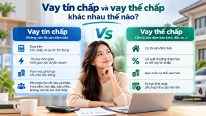 Vay tín chấp và vay thế chấp khác nhau thế nào?
